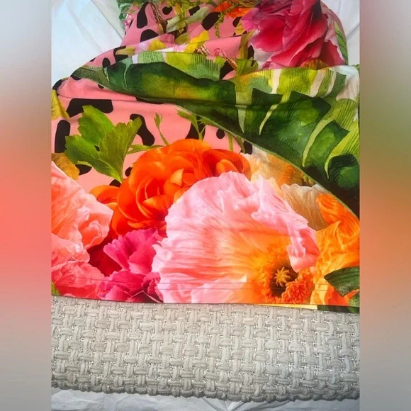 DRESSED IN JOY Whitney Racer Back Tank Dress - Spring Dream SIZE: MEDIUM - Picture 9 of 11